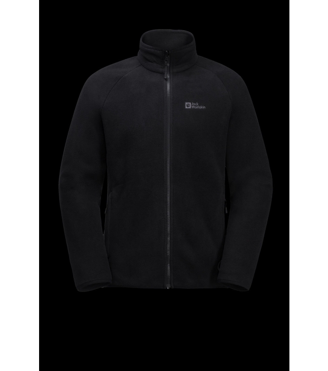 Jack Wolfskin Jack Wolfskin Waldsteig FZ M black 1711361_6000 black Jack Wolfskin fleeces en truien 1711361_6000 licht grijs bij Leerentveldvrijetijd.nl