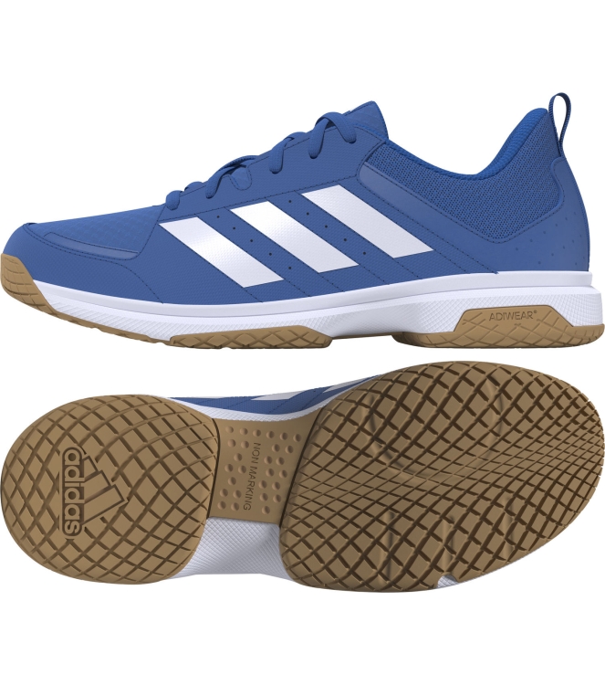 Adidas Adidas Ligra 7 M blue HP3360 Blue Adidas hockeyschoenen HP3360 antraciet bij Leerentveldvrijetijd.nl