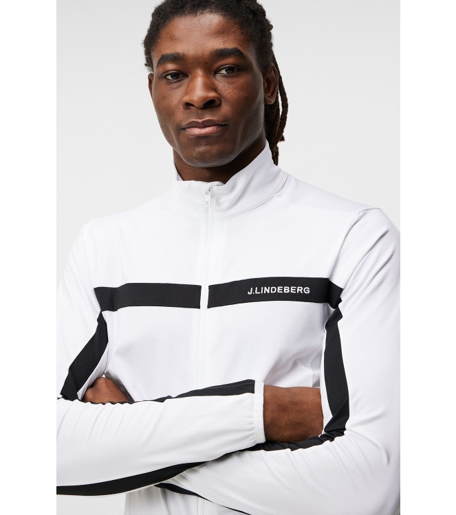 j. lindeberg fleeces en truien GMJS03873 roze bij Leerentveldvrijetijd.nl