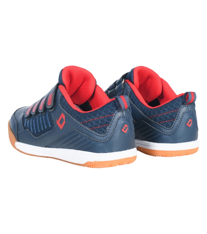 Brabo Brabo BF1020F Brabo Shoe Velcro Indoor Navy/Rd navy/red 31601020060 Navy/Red Brabo hockeyschoenen 31601020060 antraciet bij Leerentveldvrijetijd.nl
