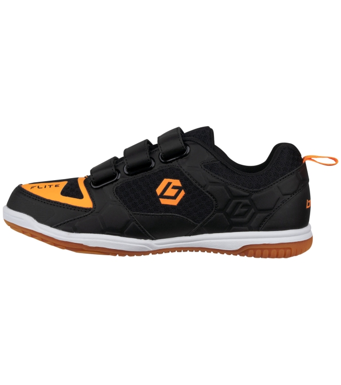Brabo Brabo BF1022D  Indoor Shoe Velcro Black  31621022040  Brabo hockeyschoenen 31621022040 ecru bij Leerentveldvrijetijd.nl
