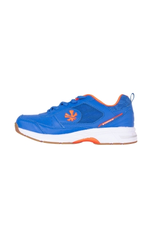 Reece Reece Powerpitch Hockey Shoe Indoor Blue-Neon Orange Reece Reece Powerpitch Hockey Shoe Indoor Blue-Neon Orange