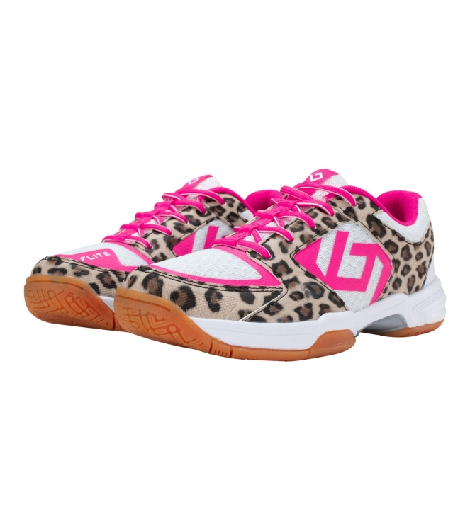 Brabo Brabo BF1037D Shoe Tribute Indoor white/pink 31631037040 White/Pink Brabo hockeyschoenen 31631037040 roze bij Leerentveldvrijetijd.nl