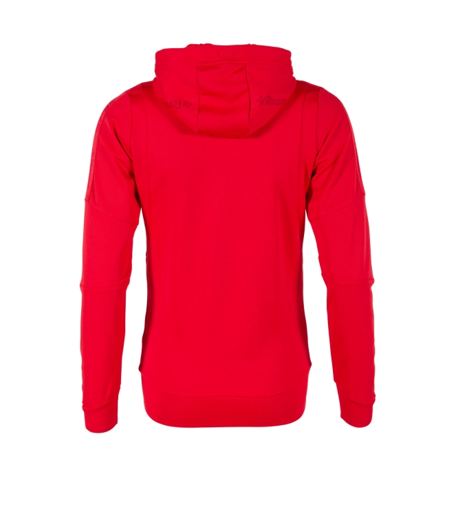 Reece Reece Cleve TTS Hooded Top FZ Ladies red 808654-6000 Red Reece hockeykleding 808654-6000 geel bij Leerentveldvrijetijd.nl