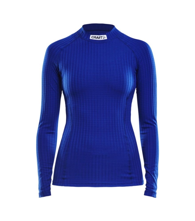 Craft Craft Progress Baselayer Women LS CN club cobolt 1906254-1346 Club Cobolt Craft hockeykleding 1906254-1346 antraciet bij Leerentveldvrijetijd.nl