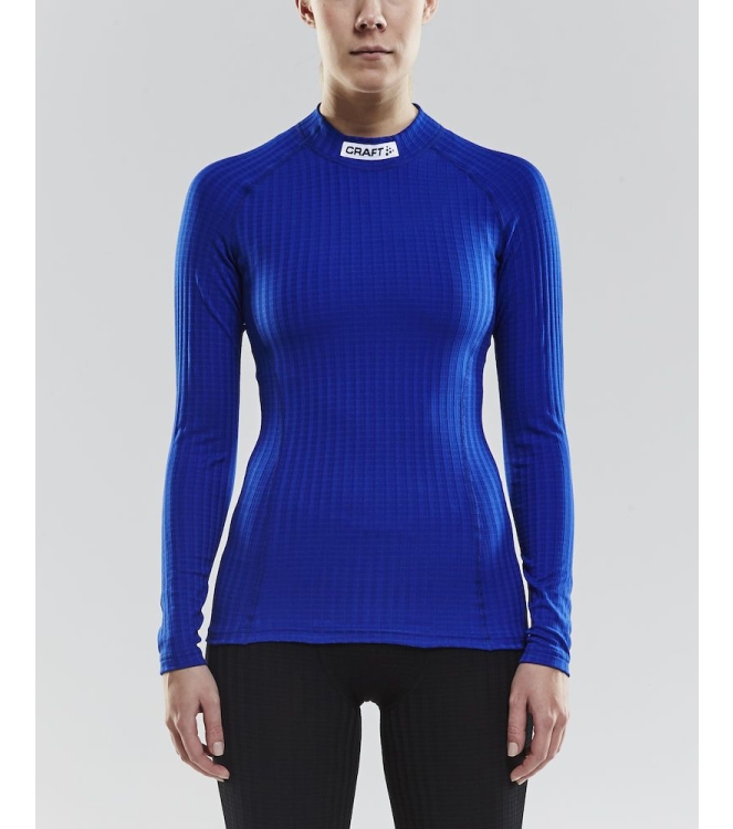 Craft Craft Progress Baselayer Women LS CN club cobolt 1906254-1346 Club Cobolt Craft hockeykleding 1906254-1346 antraciet bij Leerentveldvrijetijd.nl