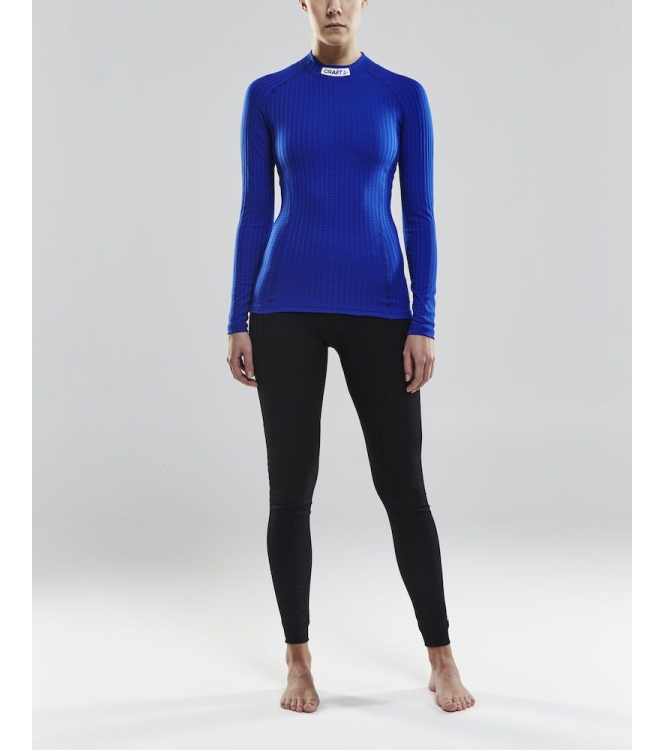 Craft Craft Progress Baselayer Women LS CN club cobolt 1906254-1346 Club Cobolt Craft hockeykleding 1906254-1346 antraciet bij Leerentveldvrijetijd.nl