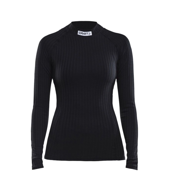 Craft Craft Progress Baselayer Women LS CN black 1906254-9999 Black Craft hockeykleding 1906254-9999 licht grijs bij Leerentveldvrijetijd.nl