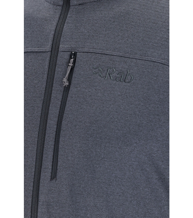 Rab Rab Graviton Jacket beluga QFF-57 Beluga Rab fleeces en truien QFF-57 lichtblauw bij Leerentveldvrijetijd.nl