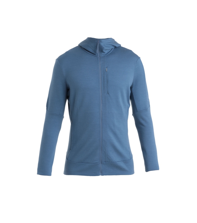 Icebreaker Icebreaker M Mer 260 Quantum IV LS Zip Hoodie dawn 0A56W2A76 Dawn Icebreaker fleeces en truien 0A56W2A76 antraciet bij Leerentveldvrijetijd.nl