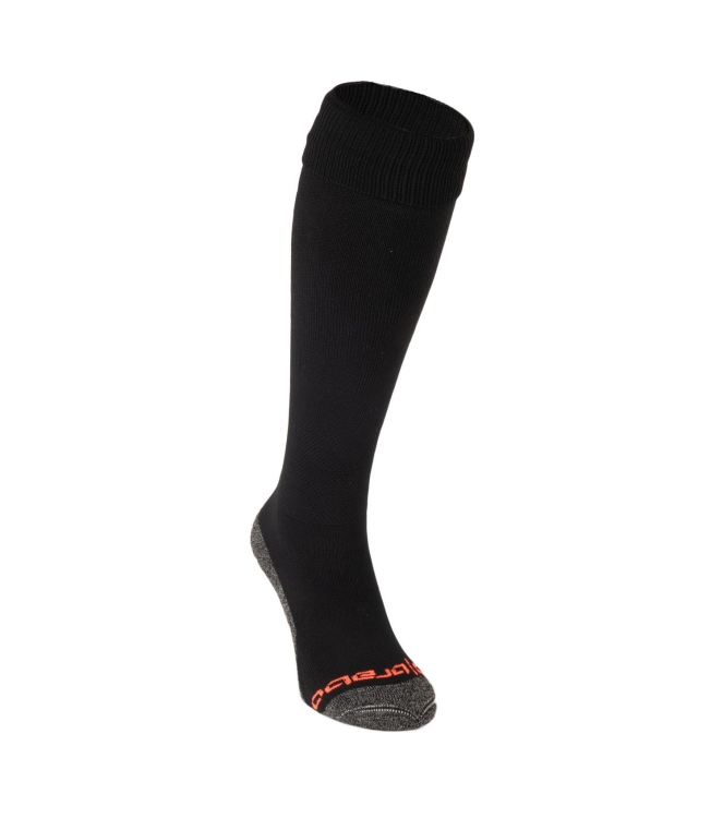 Brabo Brabo BC8340D Socks Tech Black Orange  318.08340.040  Brabo hockeykleding 318.08340.040 ecru bij Leerentveldvrijetijd.nl