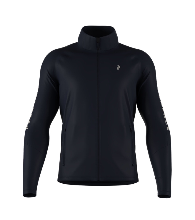Peak Performance fleeces en truien G79943010 antraciet bij Leerentveldvrijetijd.nl