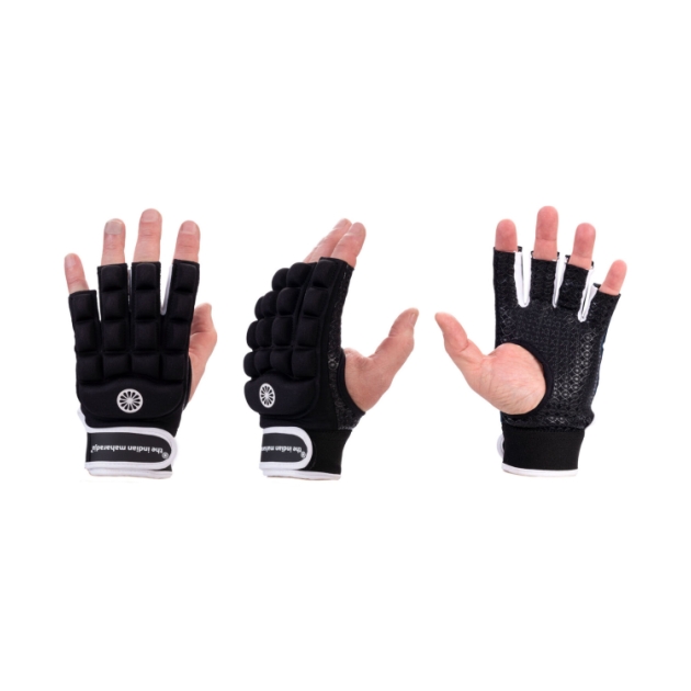 the-indian-maharadja Ace 2.1 foam half finger [left] zwart 10211336