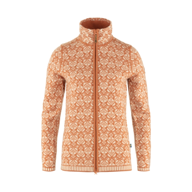 fjällräven Snow Cardigan W 242_Desert Brown F89912
