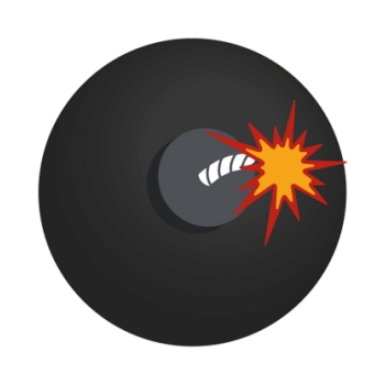 Brabo BB3085 Brabo Emojies Balls Black Blister