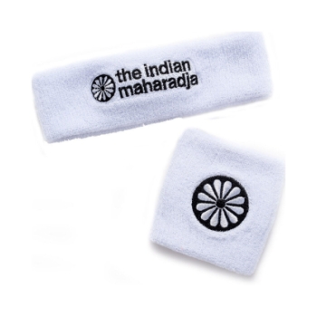 The Indian Maharadja Headband white