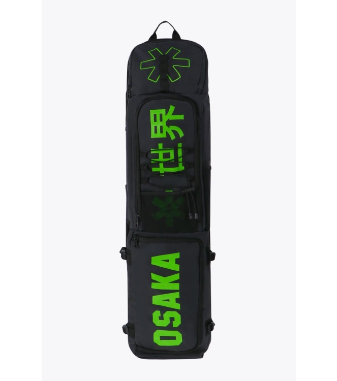 Osaka Osaka Pro Tour Stickbag Large 2.0 iconic black BAG00063 Iconic Black Osaka hockeytassen BAG00063 licht grijs bij Leerentveldvrijetijd.nl