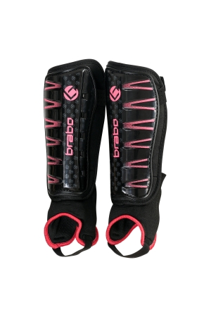 Brabo Brabo BP0045 F4 scheenbeschermers black/pink Brabo Brabo BP0045 F4 scheenbeschermers black/pink