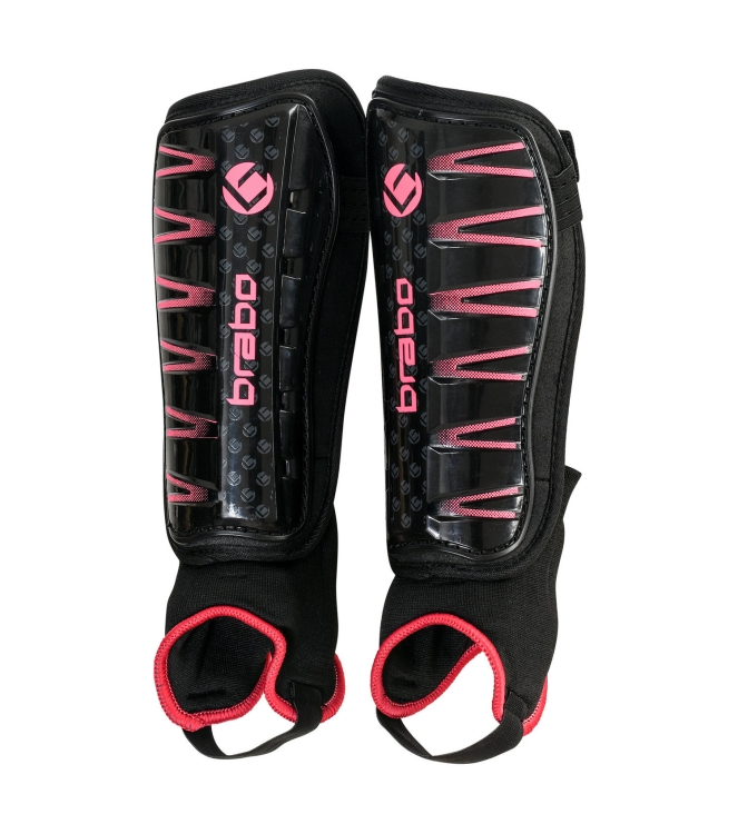 Brabo Brabo BP0045 F4 scheenbeschermers black/pink 317.00045.020 black/pink Brabo bescherming 317.00045.020 ecru bij Leerentveldvrijetijd.nl