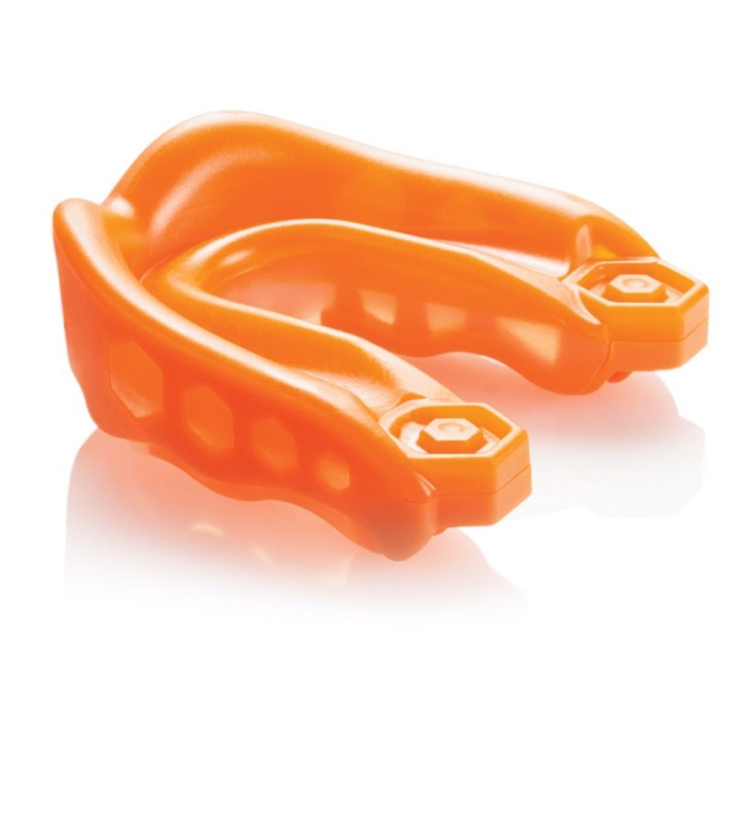 Shockdoctor Shockdoctor Gel Max gebitsbeschermer 030 orange 317.08030 030 Orange Shockdoctor bescherming 317.08030 beige bij Leerentveldvrijetijd.nl