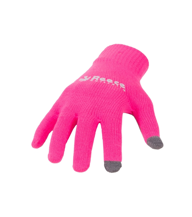 Reece Reece Knitted Ultra Grip Glove roze 0060 889035 Roze 0060 Reece bescherming 889035 ivoor bij Leerentveldvrijetijd.nl