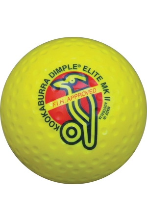 Kookaburra Kookaburra Dimple Elite hockeybal yellow
