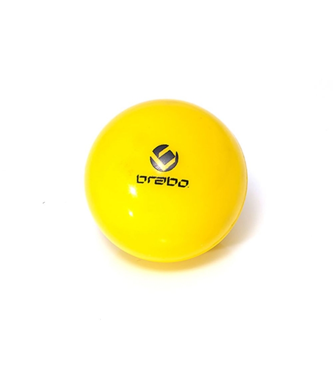 Brabo Brabo Indoor Hockey bal yellow 319.03035.000 Yellow Brabo hockey accessoires 319.03035.000 groen bij Leerentveldvrijetijd.nl