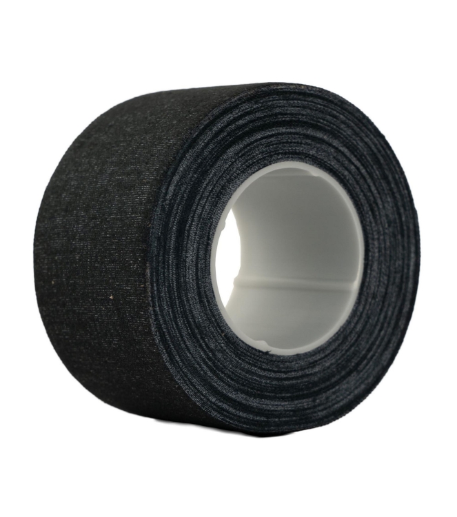 Brabo Brabo Tape 3,8 cm x 9,14m black 320.05240.020 Black Brabo hockey accessoires 320.05240.020 licht grijs bij Leerentveldvrijetijd.nl