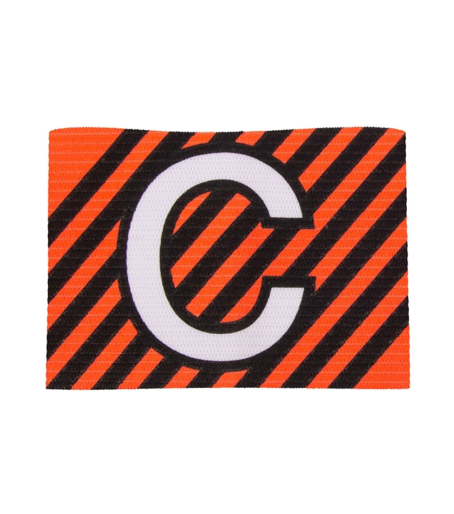 Stanno Stanno Captain Band Adjustable 3800 orange black 489100 3800 Orange Black Stanno hockey accessoires 489100 beige bij Leerentveldvrijetijd.nl