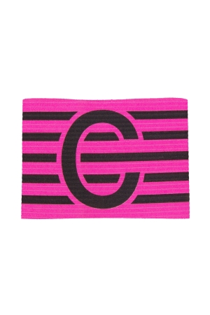 Stanno Stanno Captain Band Adjustable 6390 Pink-black Stanno Stanno Captain Band Adjustable 6390 Pink-black