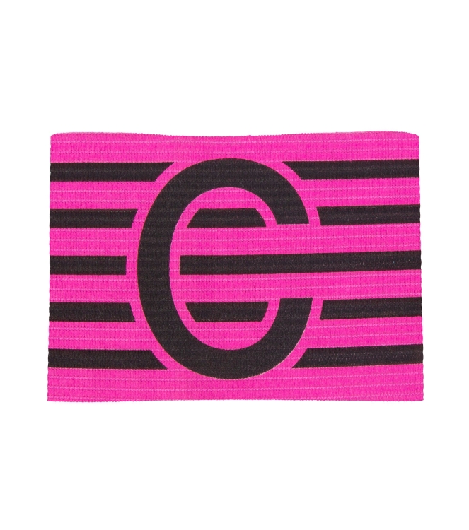 Stanno Stanno Captain Band Adjustable 6390 pink-black 489100 6390 Pink-black Stanno hockey accessoires 489100 ivoor bij Leerentveldvrijetijd.nl