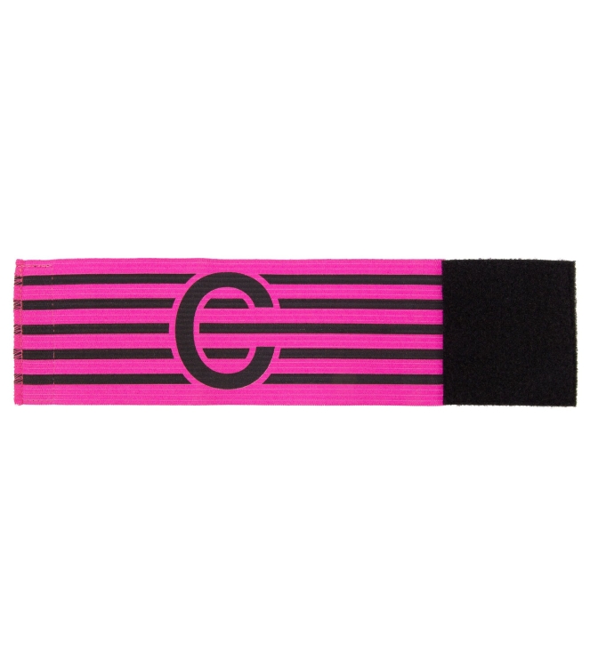 Stanno Stanno Captain Band Adjustable 6390 pink-black 489100 6390 Pink-black Stanno hockey accessoires 489100 ivoor bij Leerentveldvrijetijd.nl
