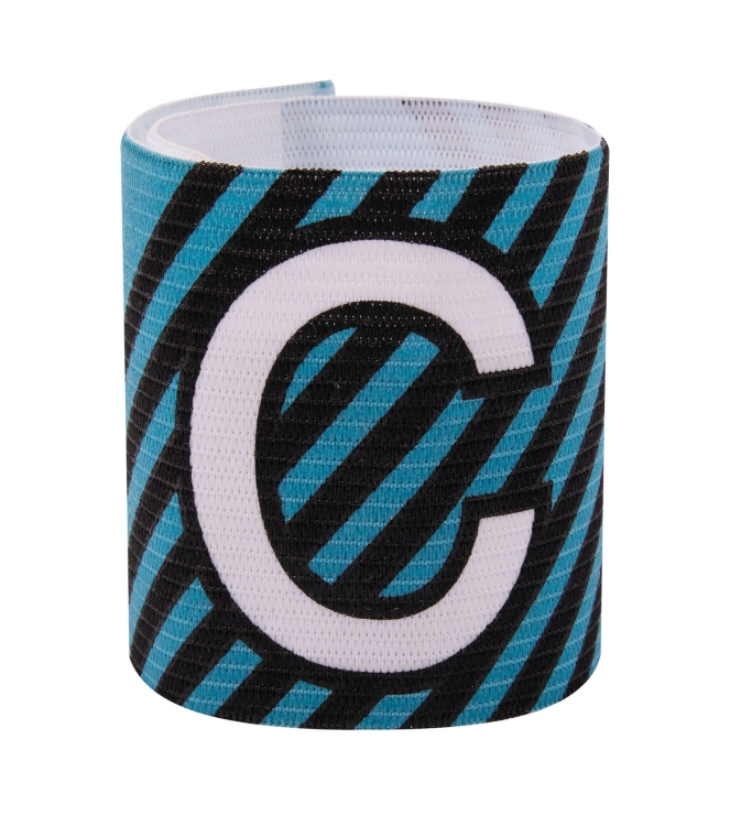 Stanno Stanno Captain Band Adjustable 5970 blue black 489100 5970 Blue Black Stanno hockey accessoires 489100 antraciet bij Leerentveldvrijetijd.nl