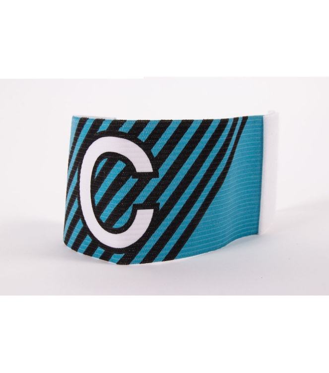 Stanno Stanno Captain Band Adjustable 5970 blue black 489100 5970 Blue Black Stanno hockey accessoires 489100 antraciet bij Leerentveldvrijetijd.nl