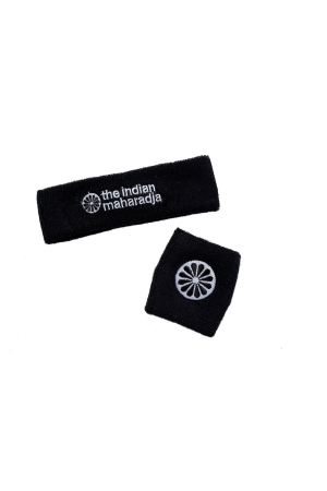 The Indian Maharadja The Indian Maharadja Headband black zwart The Indian Maharadja The Indian Maharadja Headband black zwart