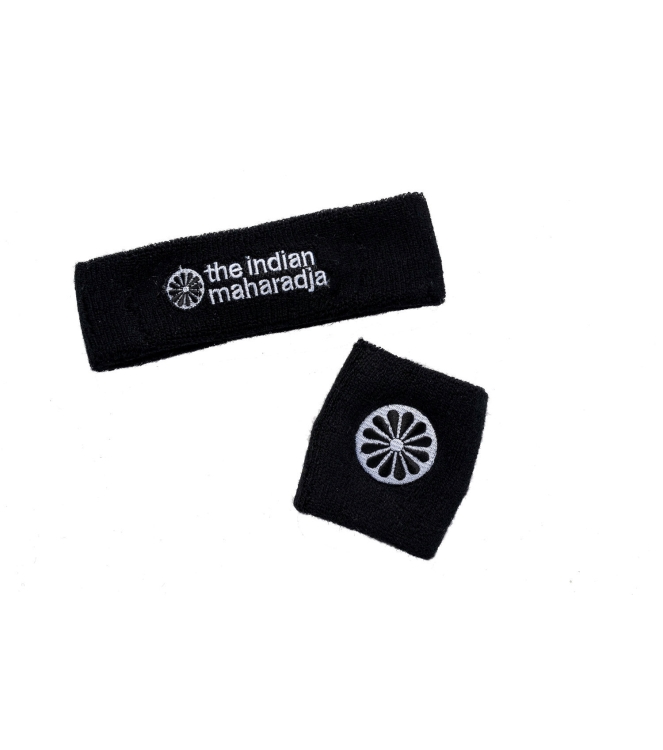 The Indian Maharadja The Indian Maharadja Headband black zwart 10701161 zwart The Indian Maharadja hockey accessoires 10701161 licht grijs bij Leerentveldvrijetijd.nl