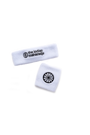 The Indian Maharadja The Indian Maharadja Wristband white wit The Indian Maharadja The Indian Maharadja Wristband white wit