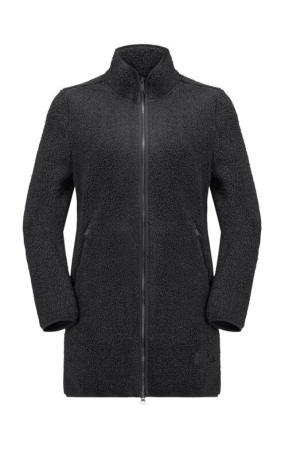 Jack Wolfskin Jack Wolfskin High Curl Coat W black Jack Wolfskin Jack Wolfskin High Curl Coat W black