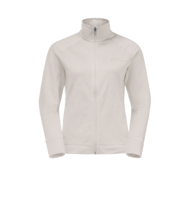 Jack Wolfskin Jack Wolfskin Waldsee JKT W sea shell 1710711_5629 sea shell Jack Wolfskin fleeces en truien 1710711_5629 lichtgeel bij Leerentveldvrijetijd.nl