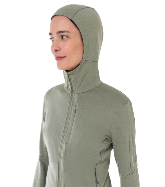 Icebreaker fleeces en truien IBBA56XR blauw bij Leerentveldvrijetijd.nl