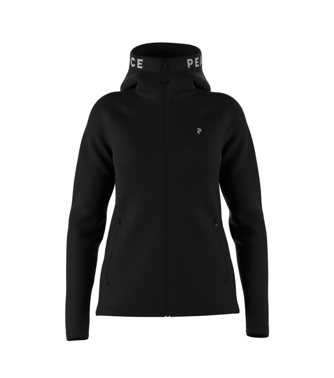 Peak Performance fleeces en truien G79944040 licht grijs bij Leerentveldvrijetijd.nl