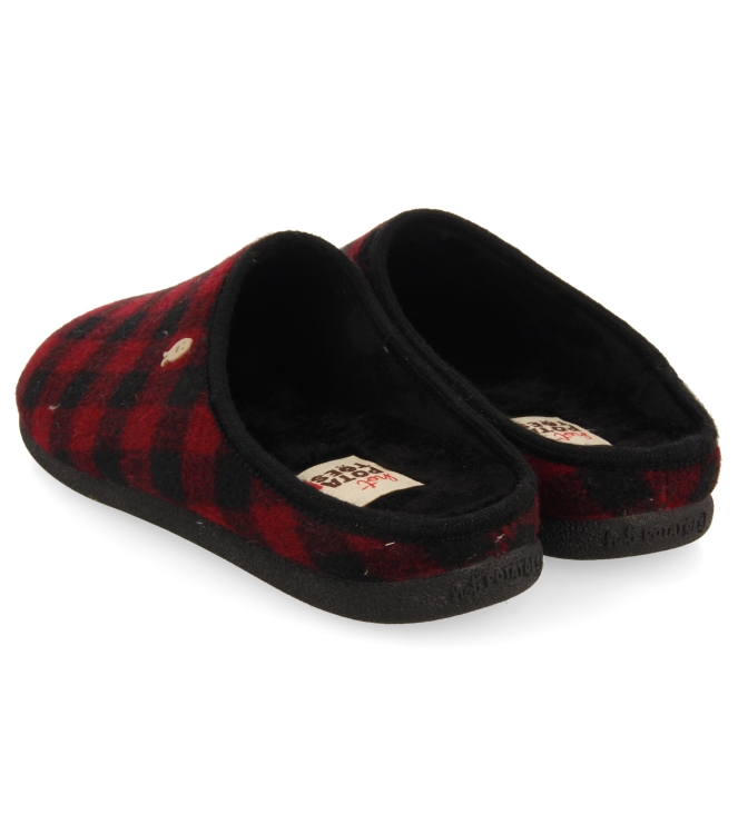 hot potatoes hot potatoes Hot Potatoes Savannah burgundy HP 73885 Burgundy hot potatoes sloffen HP 73885 geel bij Leerentveldvrijetijd.nl