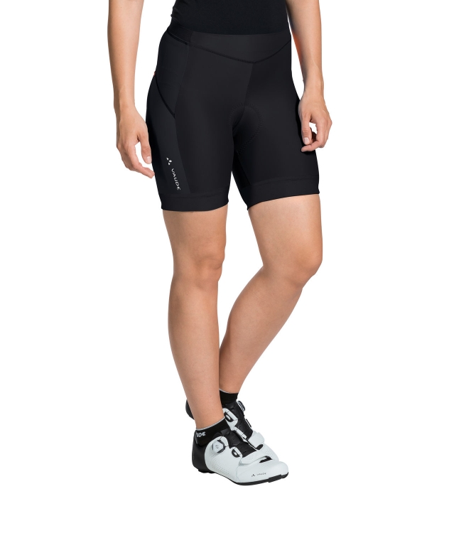 Vaude Vaude Women\'s Advanced Shorts III black 41367 black Vaude broeken 41367 licht grijs bij Leerentveldvrijetijd.nl