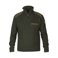 fjällräven Koster Sweater heren 633_Dark Olive F90487