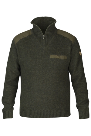 Fjällräven Fjällräven Koster Sweater heren 633_Dark Olive Fjällräven Fjällräven Koster Sweater heren 633_Dark Olive