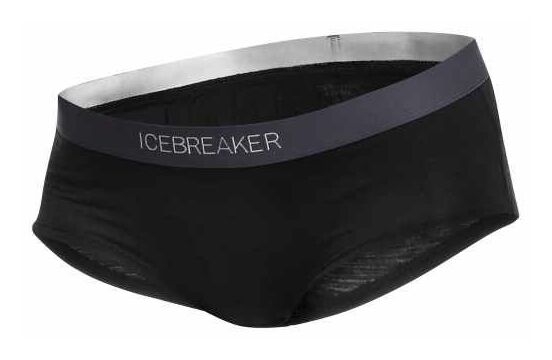 Icebreaker Sprite Hot Pants 150 Ultralite 001 Black/Panther 102113