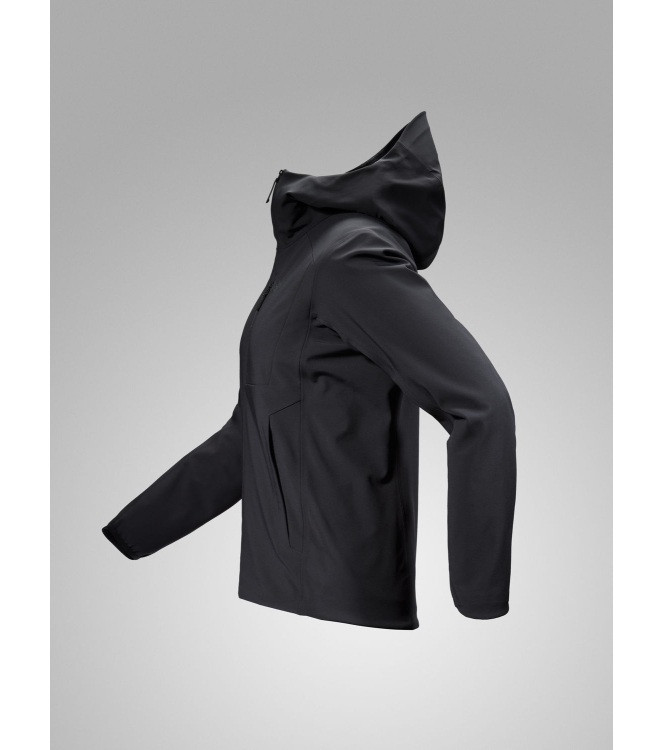 Arc'teryx Arc\'teryx Gamma Heavyweight Hoody W black X000007270 Black Arc'teryx jassen X000007270 licht grijs bij Leerentveldvrijetijd.nl