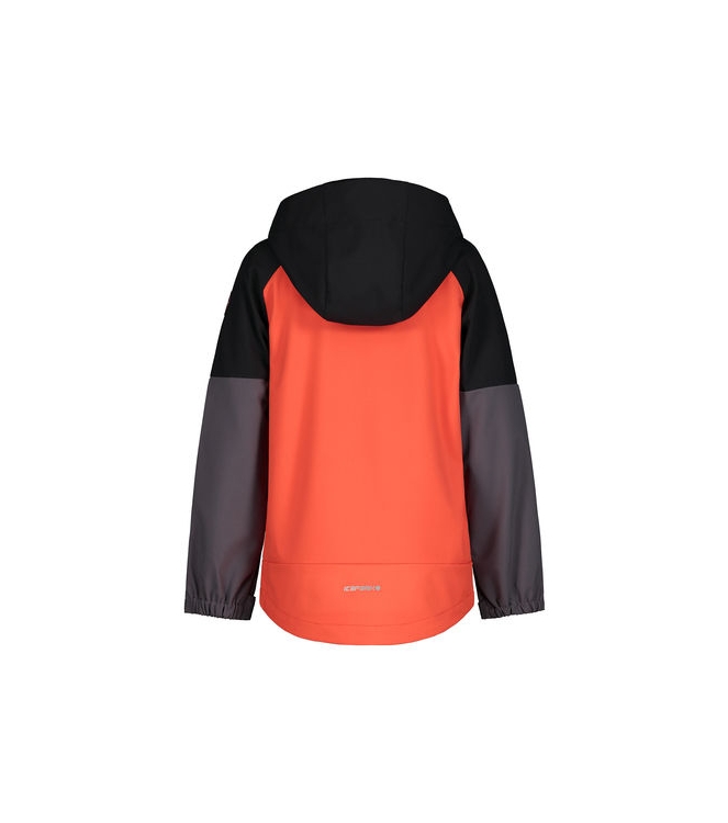 Icepeak Icepeak Kandern Jr Softshell Jacket coral-red 9_51875_544_I_642 Coral-Red Icepeak jassen 9_51875_544_I_642 geel bij Leerentveldvrijetijd.nl
