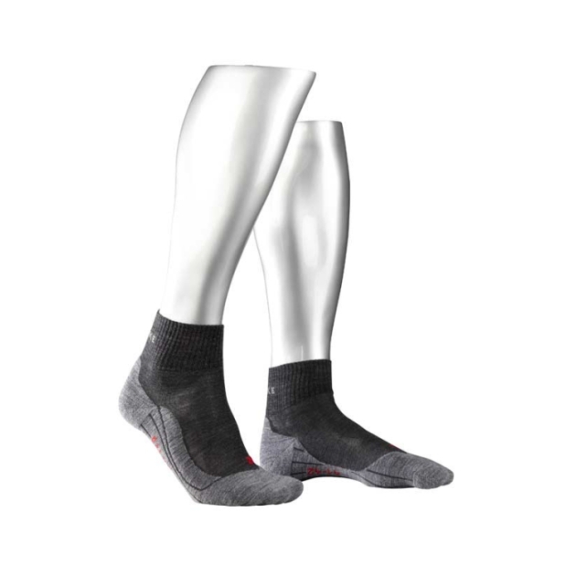 falke TK5 Wander Short Women 3180_asphalt mel. 16473