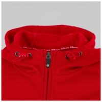 reece Shift Hooded Full Zip Top 6000_Red 808011